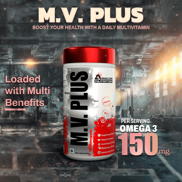 Boost daily performance with MV Plus multivitamin tablet for men. Supports energy, immunity, focus, recovery.