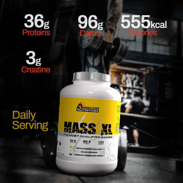 Arscor's Mass XL | Advance Mass Gainer Supplement for Extreme Muscle Gain