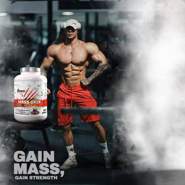 Arscor Mass Gain – High-Calorie Lean Protein Muscle Mass Gainer, Muscle-Building Supplement with Premium Whey Protein.