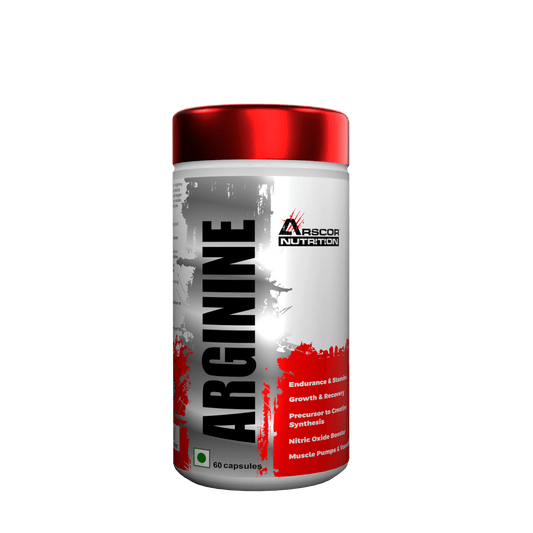 Boost nitric oxide, muscle pumps, and endurance with Arscor Nutrition L Arginine Supplement.