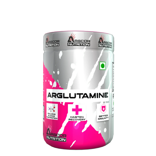 Boost muscle recovery with Arscor ARGLUTAMINE. Pure L-Glutamine powder to reduce soreness, speed muscle repair, support immunity, and improve gut health.
