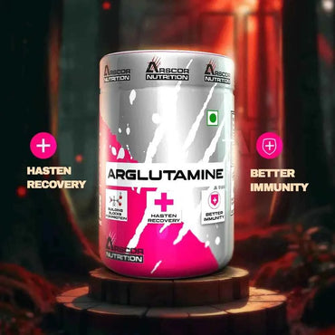 Arscor's ARGLUTAMINE – Advanced Muscle Recovery & Immunity Booster Supplement (300g)