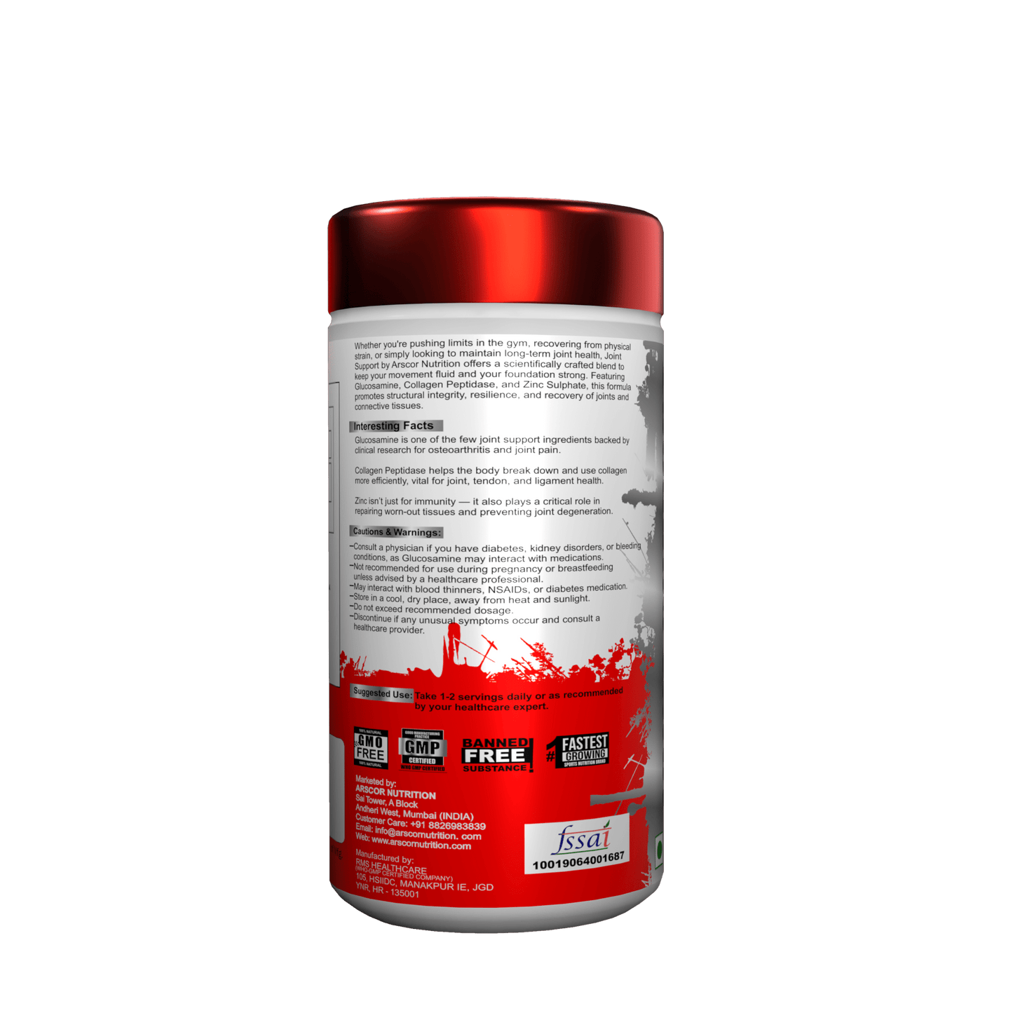 Joint support supplements for athletes to improve joint strength and flexibility