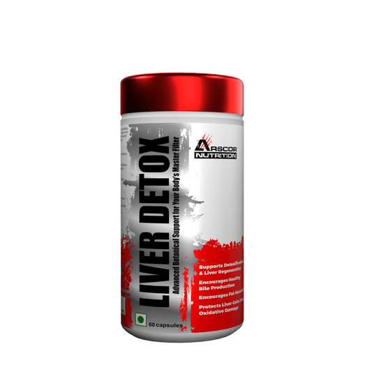 Arscor's Liver Detox – Advanced Milk Thistle & Herbal Formula for Liver Cleanse, Detox & Regeneration | Supports Digestion