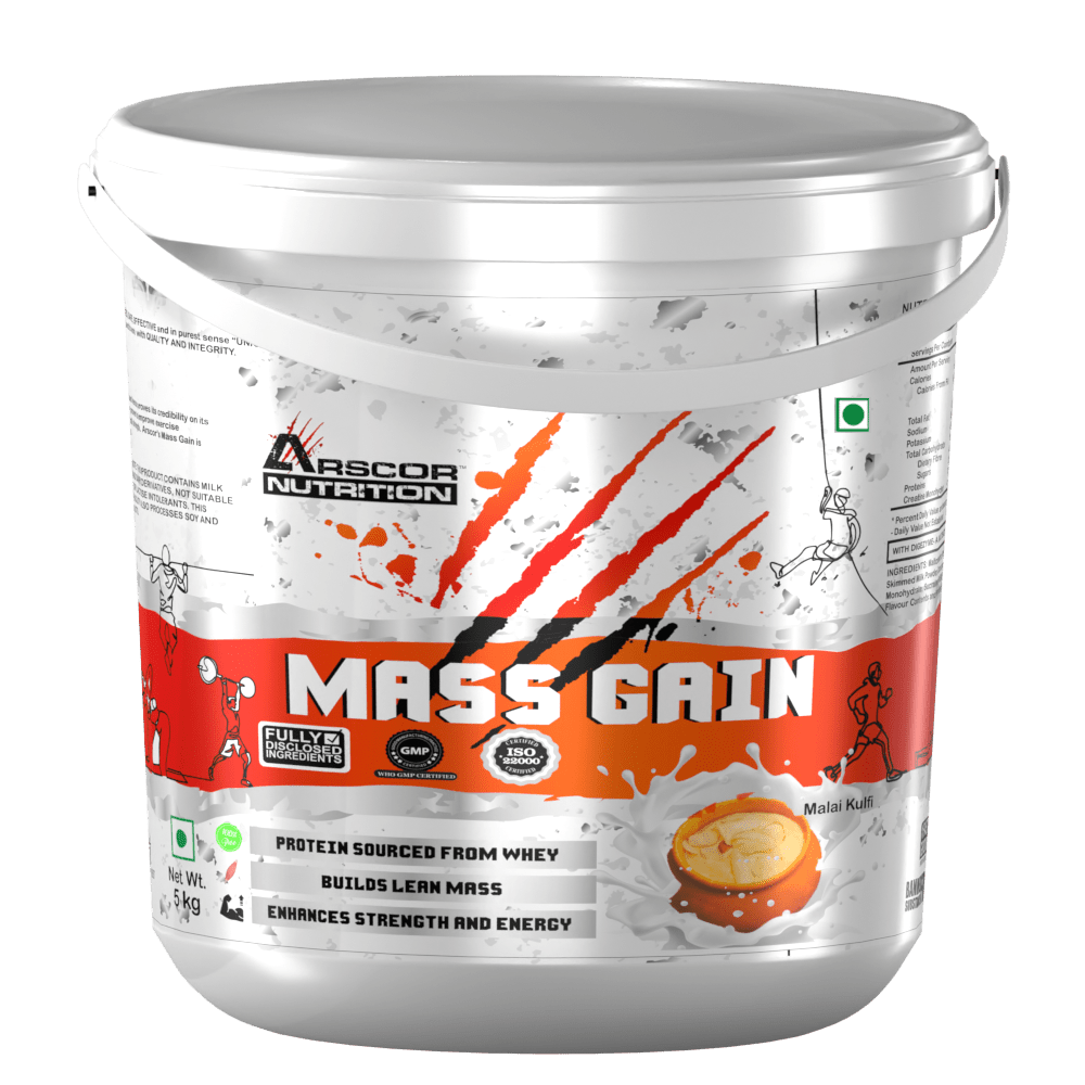 Mass Gaining protein powder for lean muscle growth
