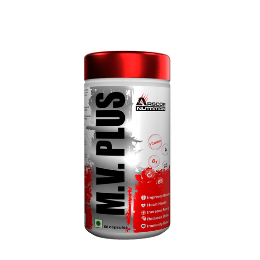 Arscor's MV Plus – Advanced Multivitamin Tablet for Men & Women | 30 Essential Vitamins, Minerals