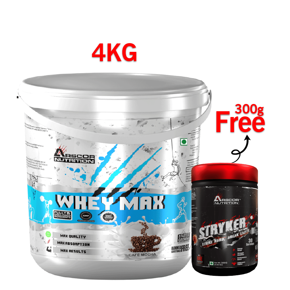 Whey Max – Fast - Absorbing Whey Protein Powder for Muscle Growth & Recovery - Arscor Nutrition -