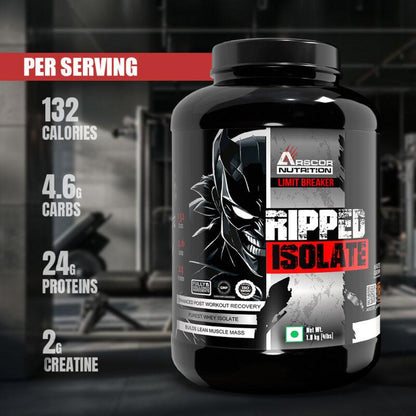 Arscor Ripped Isolate – Lean Muscle Whey Protein Isolate Powder
