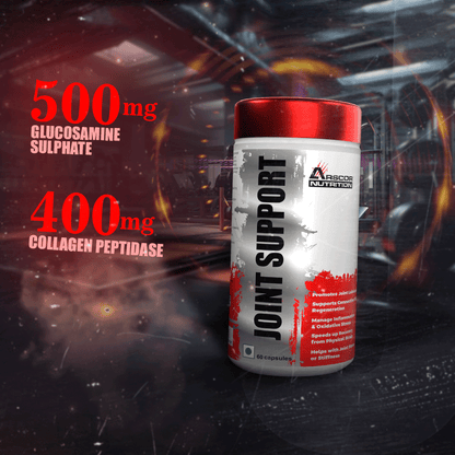 Arscor's Joint Support – Advanced Glucosamine, Collagen & Zinc Formula for Joint Mobility, Flexibility & Recovery | Reduces Stiffness & Promotes Bone Health