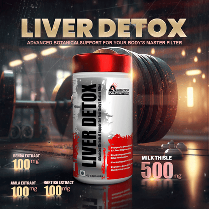 Arscor's Liver Detox – Advanced Milk Thistle & Herbal Formula for Liver Cleanse, Detox & Regeneration | Supports Digestion, Immunity & Fat Metabolism