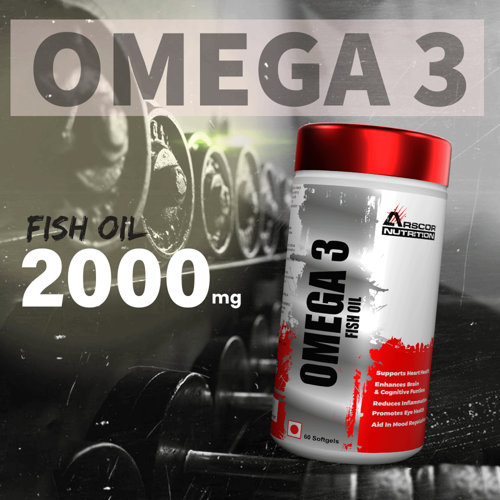 Omega 3 Fish Oil Supplement with EPA & DHA | Arscor Nutrition