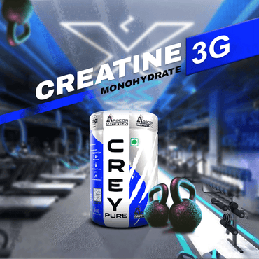 Arscor's Creypure Creatine Monohydrate Powder | 100% Pure, Micronized & HPLC-Tested