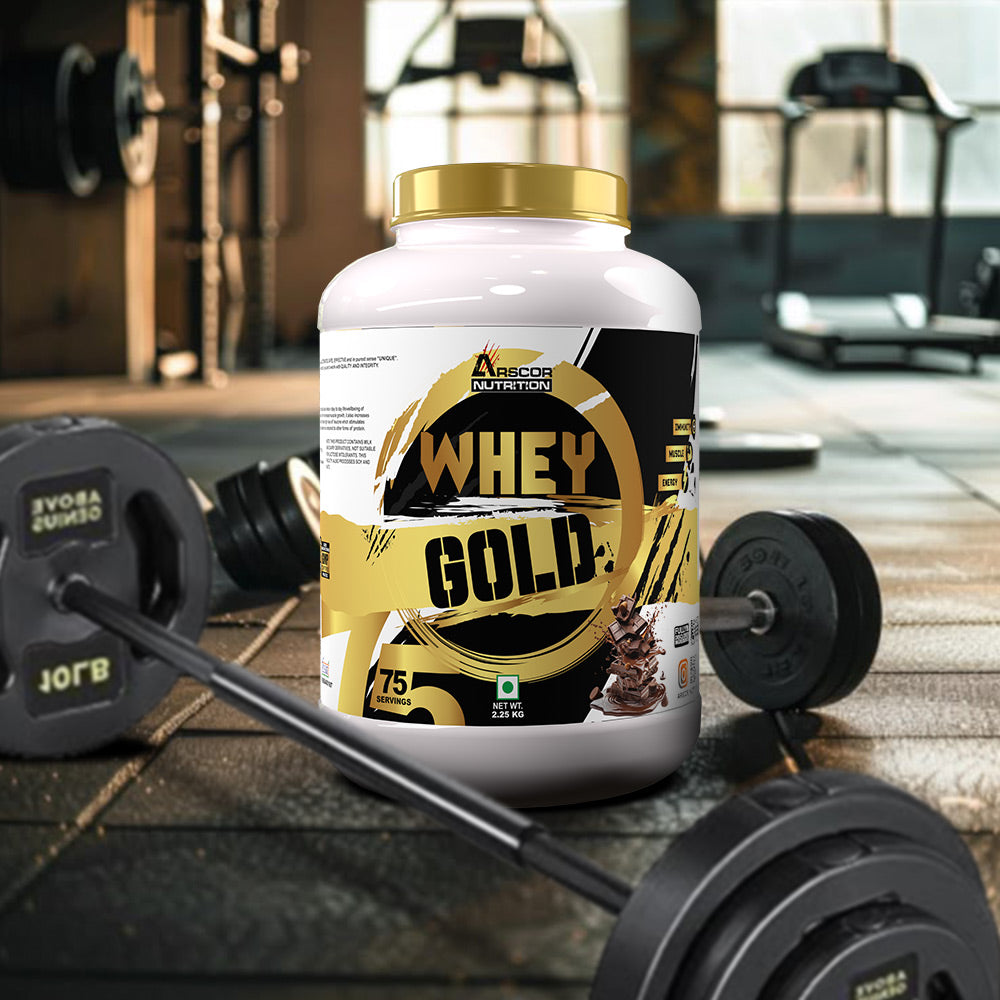 Whey Gold Protein Powder | 22g Whey Protein with EAAs, BCAAs