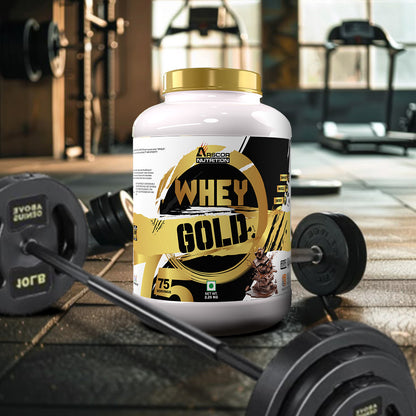 Whey Gold Protein Powder | 22g Whey Protein with EAAs, BCAAs