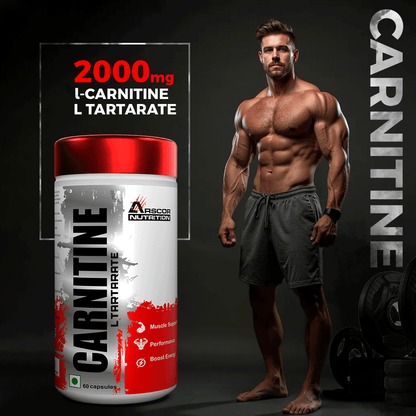 Arscor's L-Carnitine 2000 mg – Advanced Fat Metabolizer & Energy Booster | Supports Fat Burning, Stamina & Muscle Recovery