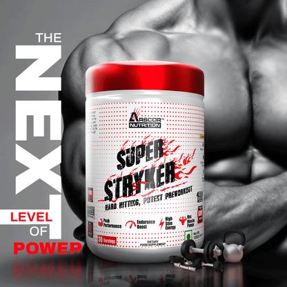 Arscor Super Stryker Pre Workout Supplement for Intense Energy, Focus & Muscle Pumps