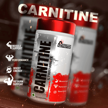 Arscor's L-Carnitine 2000 mg – Advanced Fat Metabolizer & Energy Booster | Supports Fat Burning, Stamina & Muscle Recovery