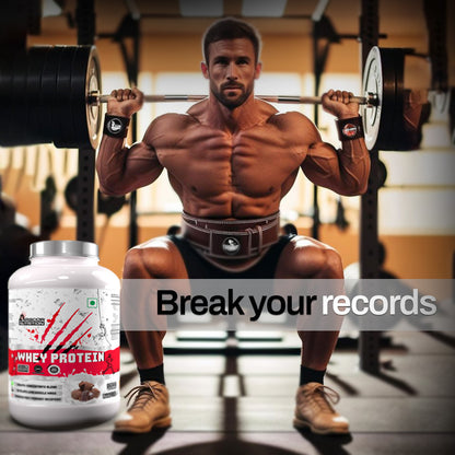 Arscor's Whey Protein | 24g Blend of Whey Isolate & Concentrate | Fast Absorbing for Lean Muscle Growth & Recovery