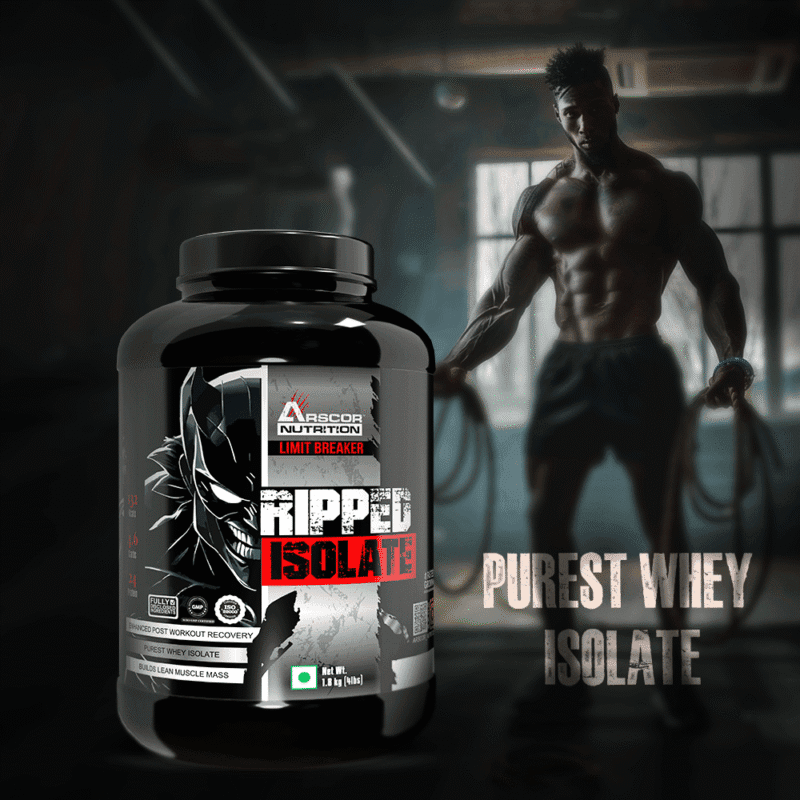 Arscor Ripped Isolate – Lean Muscle Whey Protein Isolate Powder