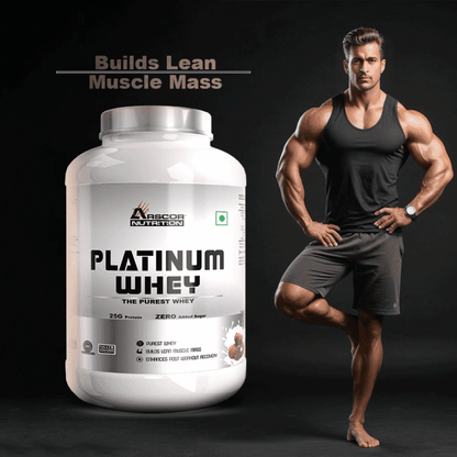 Arscor's Platinum Whey Protein Powder for Lean Muscle Growth, Strength & Recovery