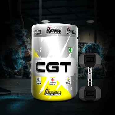 Arscor CGT glutamine powder with creatine and taurine for strength support