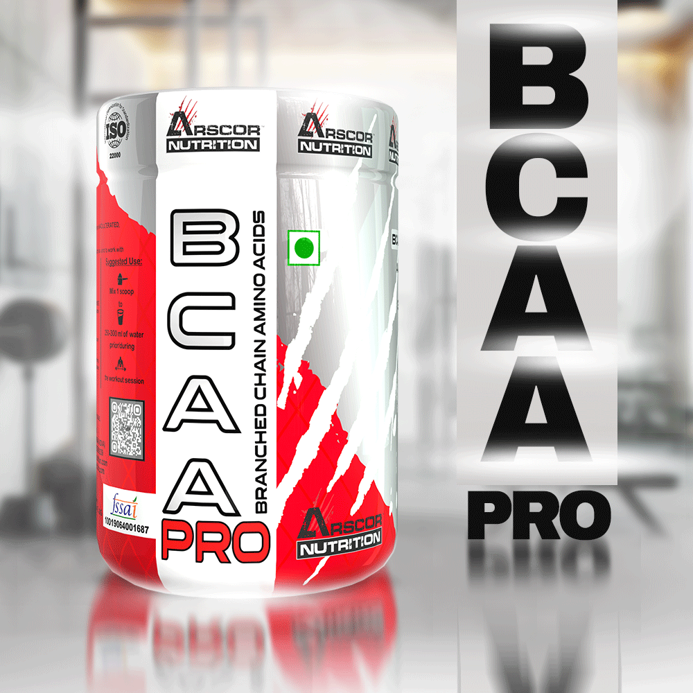 BCAA Pro Powder | Best Branched Chain Amino Acids with Caffeine & Citrulline
