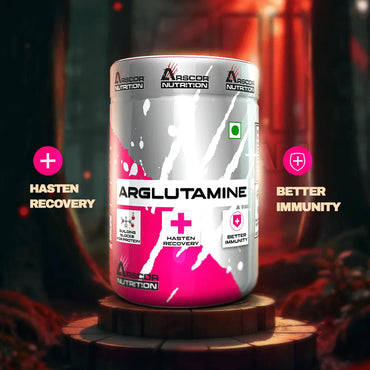 Arscor's ARGLUTAMINE – Advanced Muscle Recovery & Immunity Booster (300g)