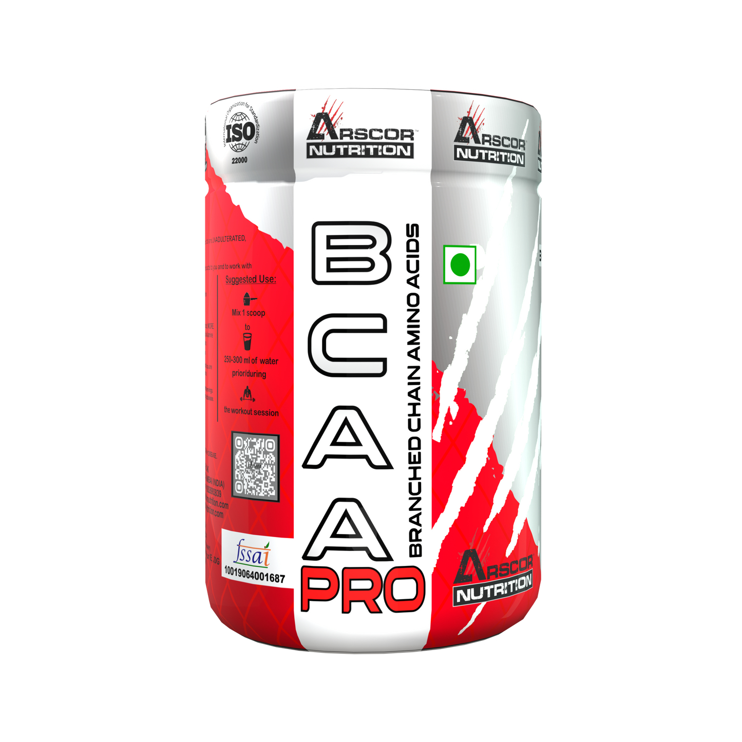 BCAA Pro Powder | Best Branched Chain Amino Acids with Caffeine & Citrulline