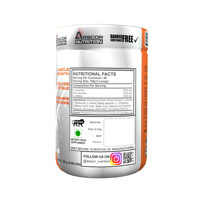 BCAA Powder – Advanced Muscle Recovery & Performance Formula