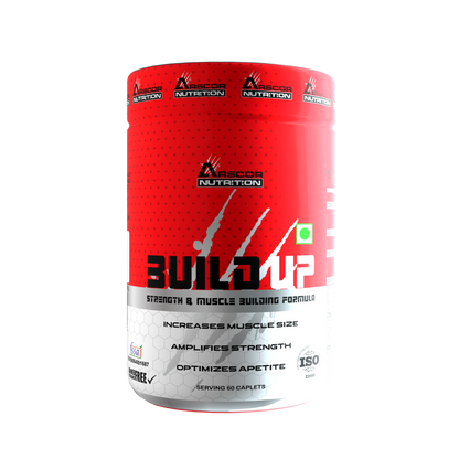 Build Up:  Strength & Muscle Building Formula | Creatine, Arginine & Testosterone Booster