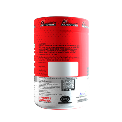 Build Up:  Strength & Muscle Building Formula | Creatine, Arginine & Testosterone Booster