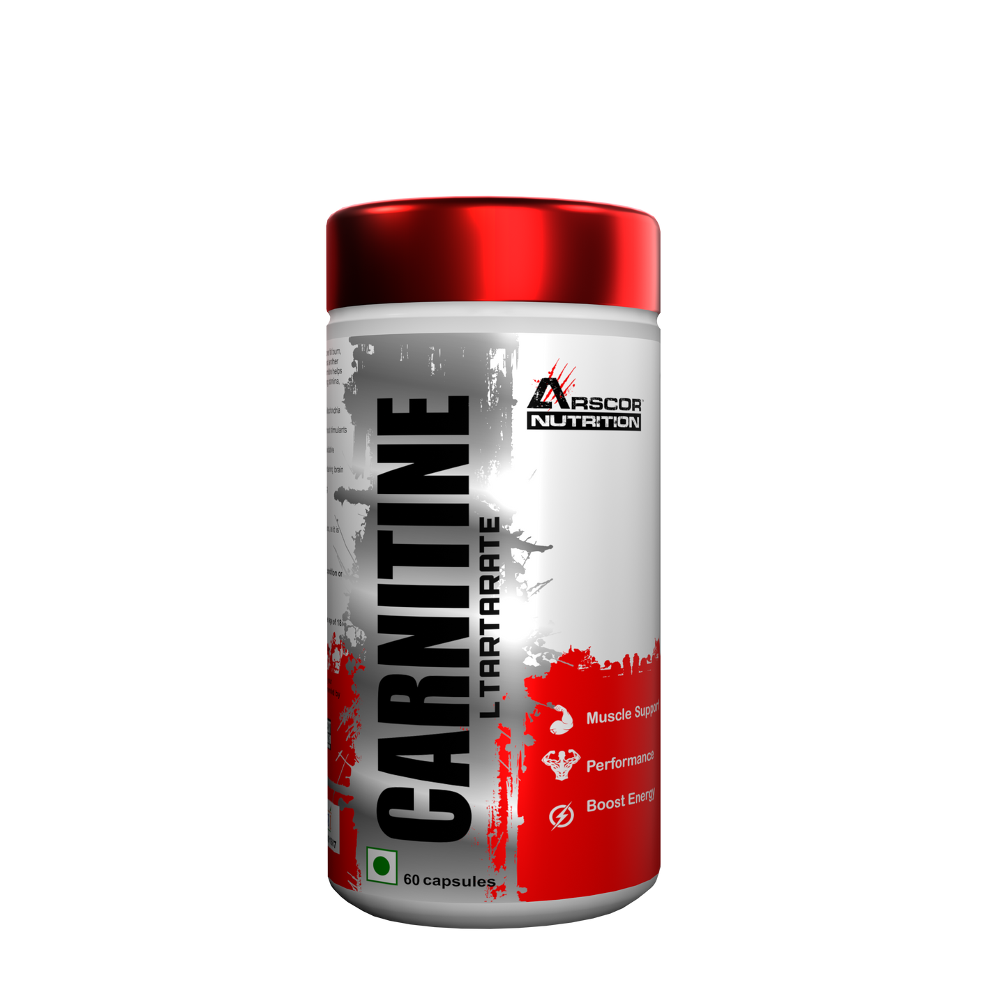 Arscor's L-Carnitine 2000 mg – Advanced Fat Metabolizer & Energy Booster | Supports Fat Burning, Stamina & Muscle Recovery