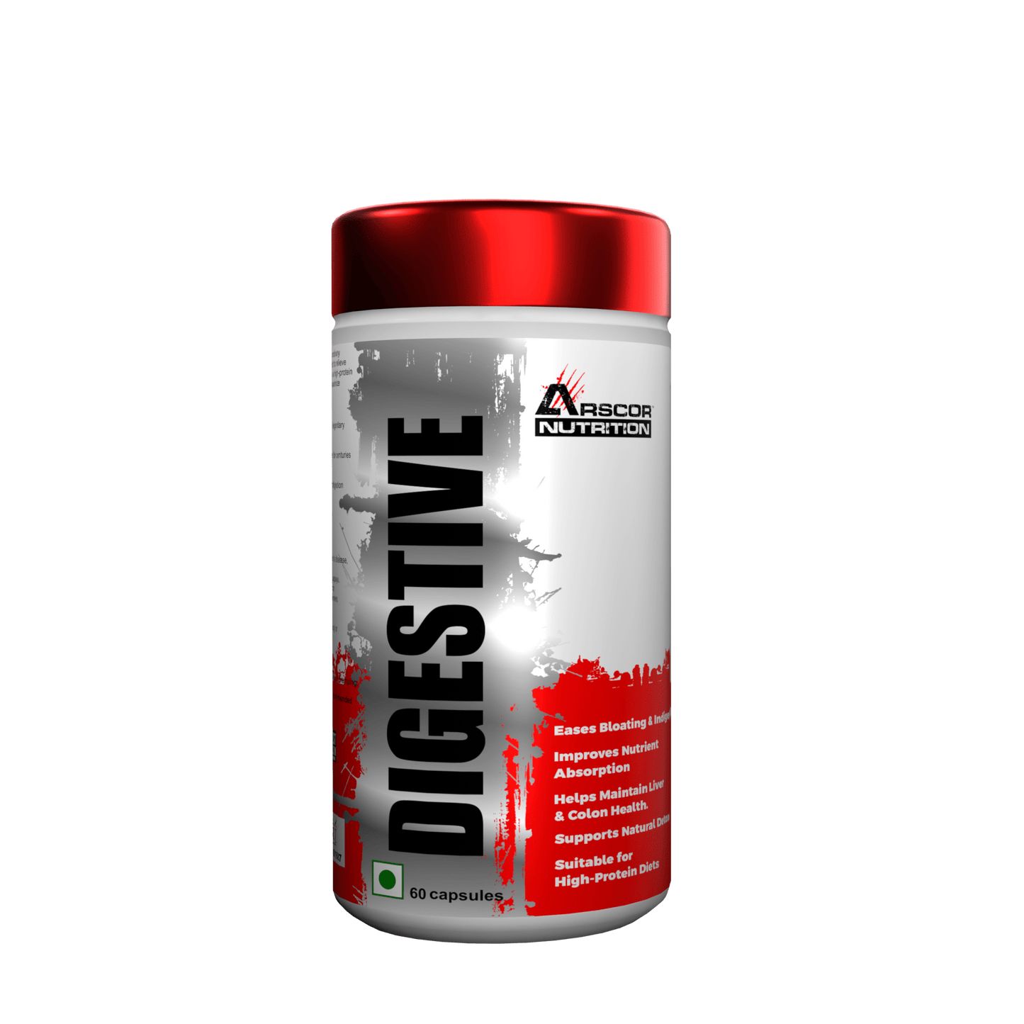 Mass Gain (2.5kg) Plus FREE Digestive – High - Calorie Mass Builder | Digestive for enhance digestion - Arscor Nutrition - 