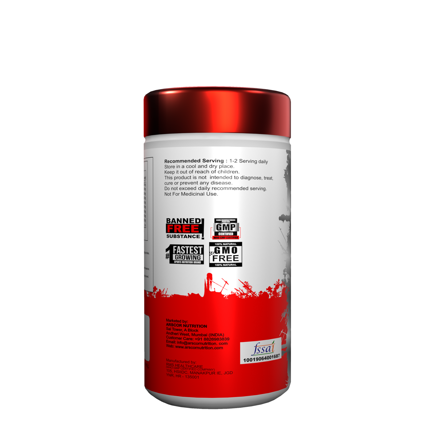 Arscor's Fat Burner – Advanced Thermogenic Capsules with L-Carnitine, Green Tea, and Garcinia Cambogia | Boost Metabolism, Energy & Fat Loss