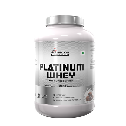 Arscor's Platinum Whey Protein Powder for Lean Muscle Growth, Strength & Recovery