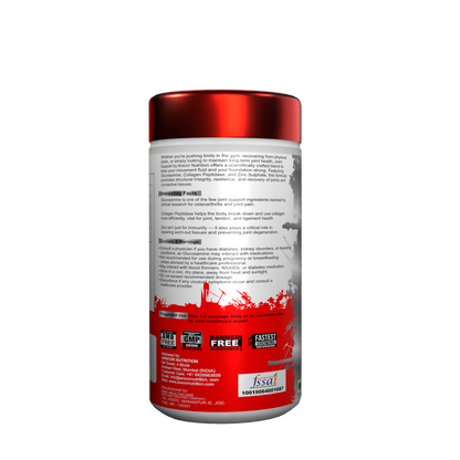 Arscor's Joint Support – Advanced Glucosamine, Collagen & Zinc Formula for Joint Mobility, Flexibility & Recovery | Reduces Stiffness & Promotes Bone Health