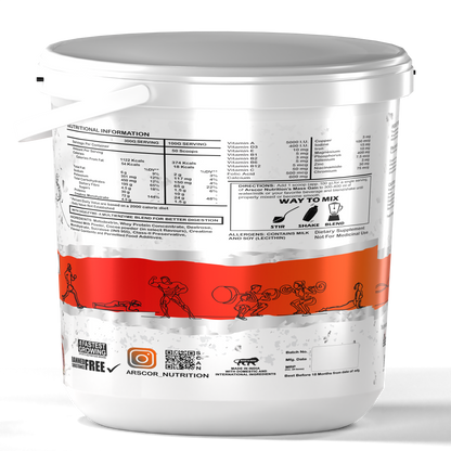 Mass Gain (5kg) Plus FREE Mass (1kg) – High-Calorie Mass Builder for Size & Strength