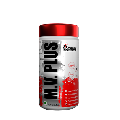 Arscor's MV Plus – Advanced Performance Multivitamin for Men & Women | Boost Energy, Immunity, Focus & Recovery | 30 Essential Vitamins, Minerals & Antioxidants