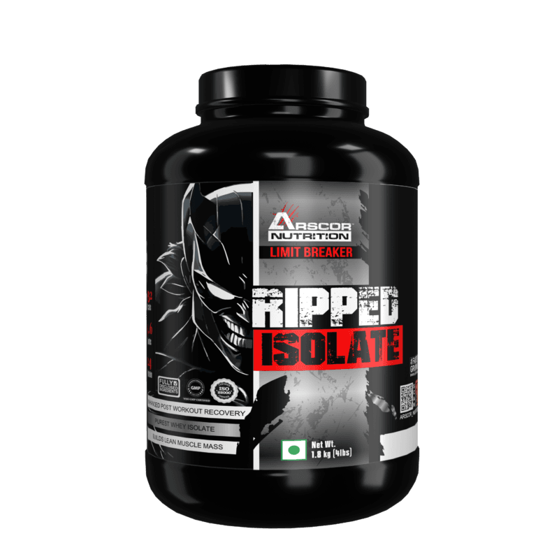 Arscor Ripped Isolate – Lean Muscle Whey Protein Isolate Powder