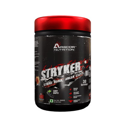 Stryker Pre Workout Supplement | High‑Stim Pre Workout Powder with Caffeine, Beta‑Alanine & Citrulline