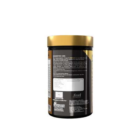 Stryker Gold Pre-Workout Supplement | Citrulline, Beta-Alanine, Caffeine | Strongest Preworkout for Men & Women