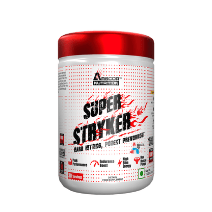 Arscor Super Stryker Pre Workout Supplement for Intense Energy, Focus & Muscle Pumps