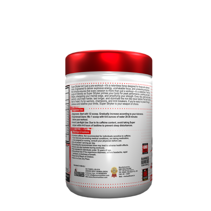 Arscor Super Stryker Pre Workout Supplement for Intense Energy, Focus & Muscle Pumps