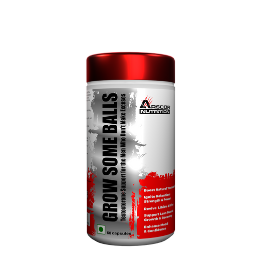 Arscor's Testobooster for Men | Natural Testosterone Booster with Tribulus, Fenugreek, Safed Musli, Shilajit & Mucuna | Muscle Growth, Energy, Libido & Strength Support