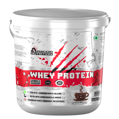 Arscor's Whey Protein | 24g Blend of Whey Isolate & Concentrate | Fast Absorbing for Lean Muscle Growth & Recovery