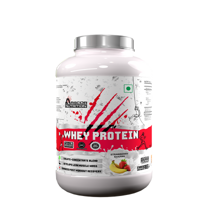 Arscor's Whey Protein | 24g Blend of Whey Isolate & Concentrate | Fast Absorbing for Lean Muscle Growth & Recovery