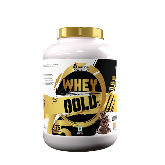 Whey Gold Protein Powder | 22g Whey Protein with EAAs, BCAAs
