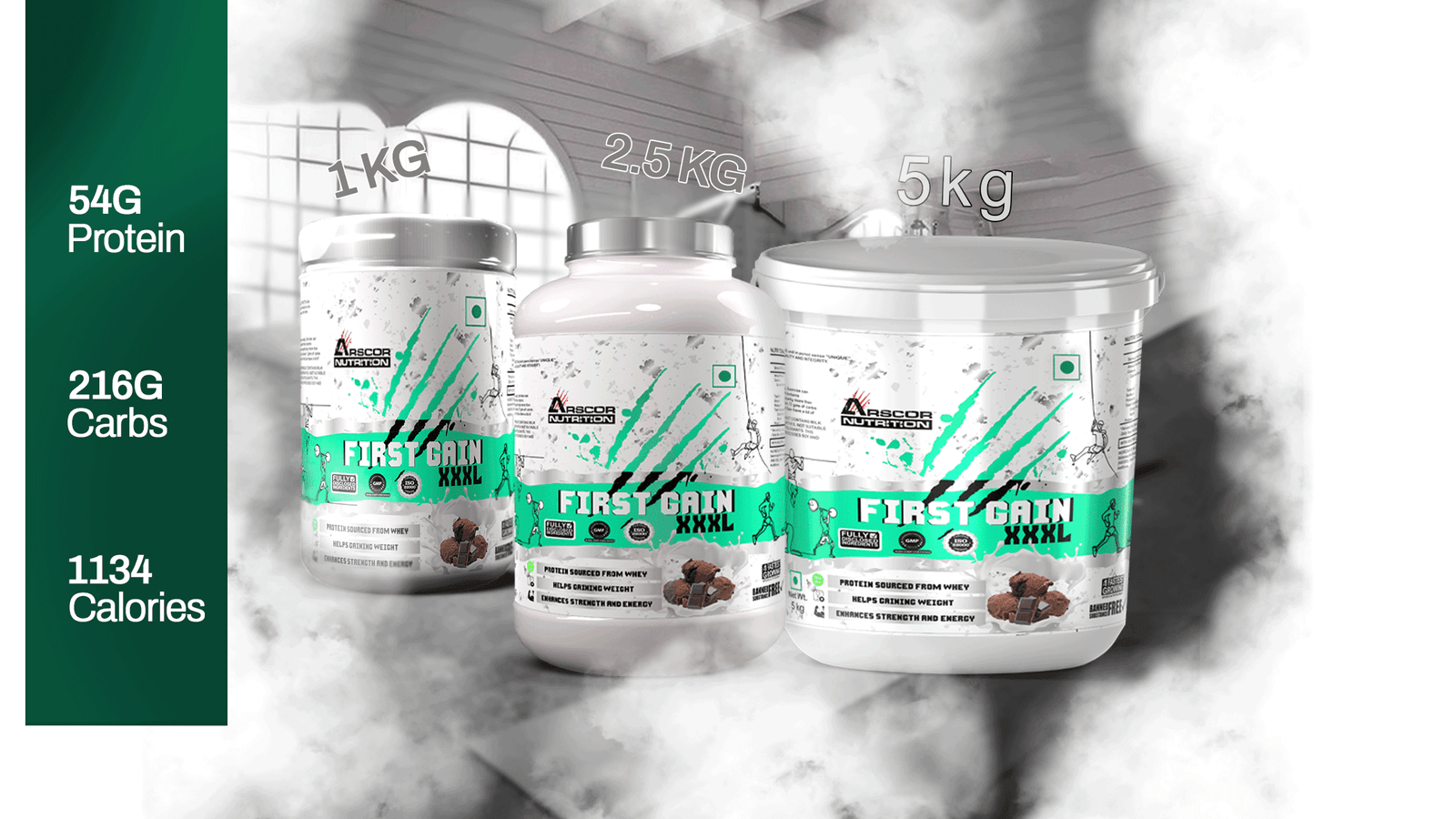Key Ingredients First Mass Gainer Protein
