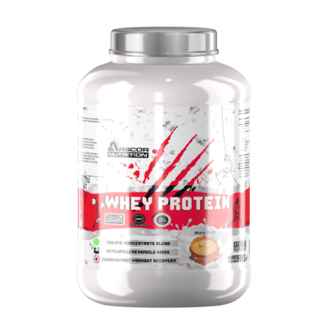 Muscle-building whey protein for weight gain