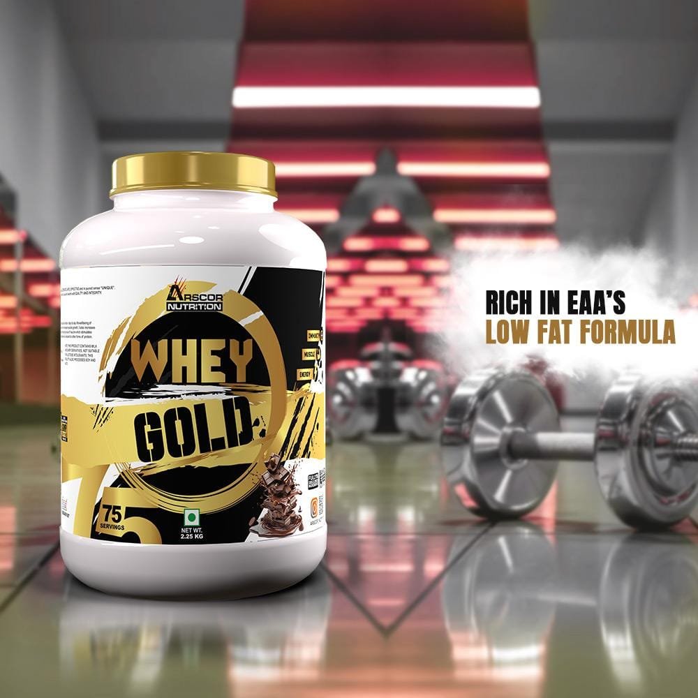 Low fat whey protein formula for clean muscle gain and weight management